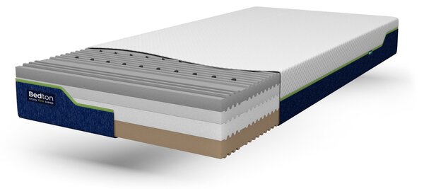 BEDTON SONET MEMORY KOMBI 90x200 BAMBOO podšitý rounem