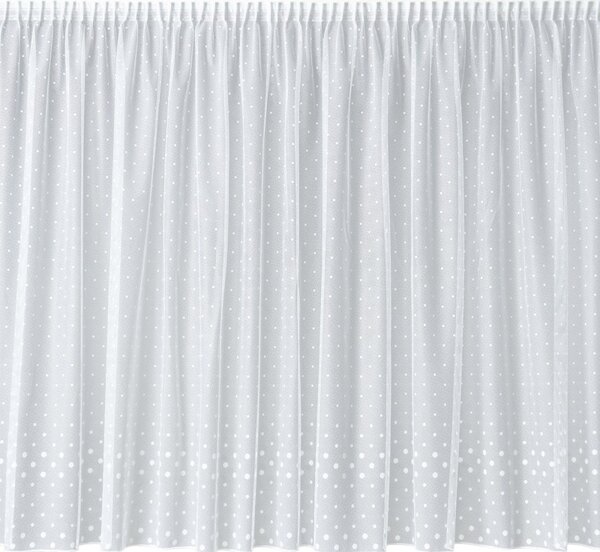 BELLATEX Záclona kusová se stuhou Bílá 110x220 cm (výška x šířka)