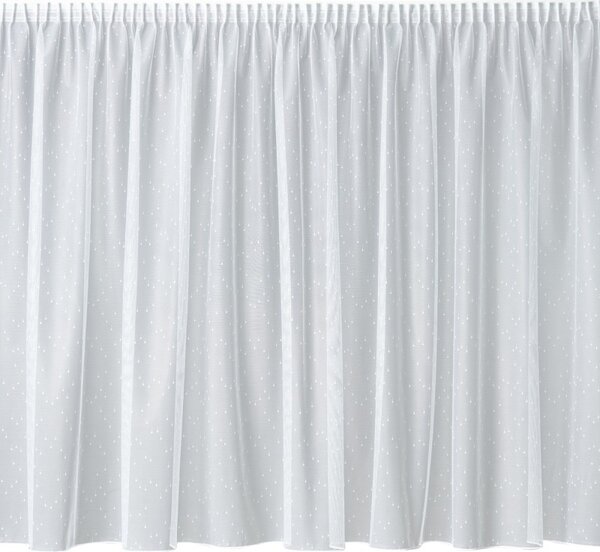 BELLATEX Záclona kusová se stuhou Bílá 130x300 cm (výška x šířka)