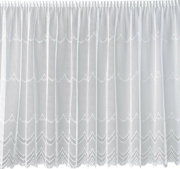 BELLATEX Záclona kusová se stuhou Bílá 250x200 cm (výška x šířka)