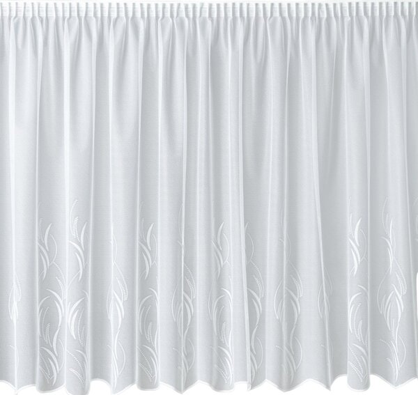 BELLATEX Záclona kusová se stuhou Bílá 250x200 cm (výška x šířka)