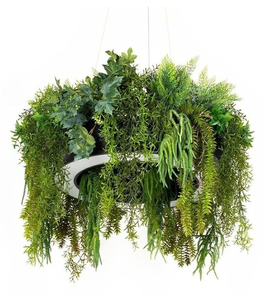 Závěsné LED svítidlo Moosee Gardens, pr. 90-120cm Velikost: 70, Barva: Zelená