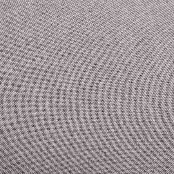 Barová židle světle šedá textil 249575
