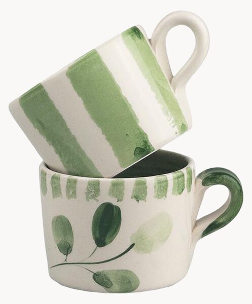 Sada šálků na espresso Flora, 2 díly