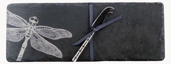 Sada prkénka na krájení s nožem na'sýr Dragonfly, 2 díly