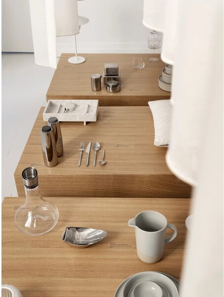 Šedé/béžové keramické šálky v sadě 2 ks 150 ml Kaffee – Blomus