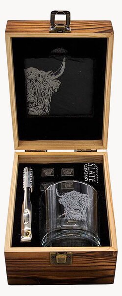 Sada na whisky Highland Cow, 8 dílů