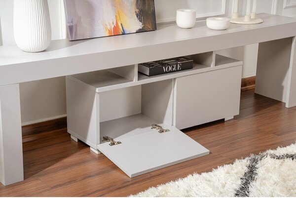 TV stolek/skříňka Endlava (šedá). Akce -27%