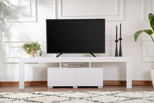TV stolek/skříňka Endlava (přírodní bílá)