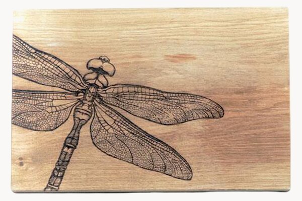 Servírovací prkénko z dubového dřeva Dragonfly