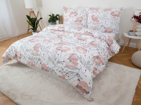 MK Lůžkoviny Francouzské povlečení Mako jersey – Elodie 220 × 200 cm, 2ks 70 x 90 cm