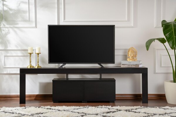 TV stolek/skříňka Endlava (černá). Akce -27%