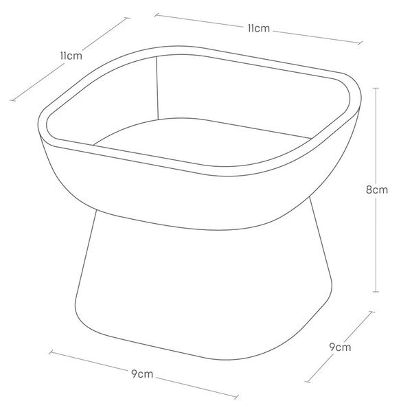 Keramická miska pro domácího mazlíčka Tower – YAMAZAKI