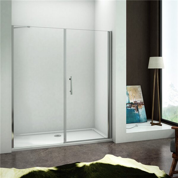 Sprchové dveře MELODY DW1 136 jednokřídlé dveře 132-136x195cm (dveře 70 + boční stěna 70)