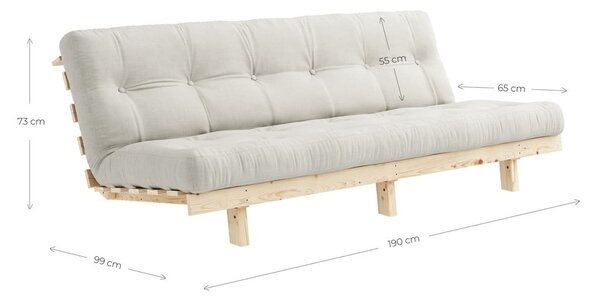 Variabilní pohovka Karup Design Lean Raw Beige