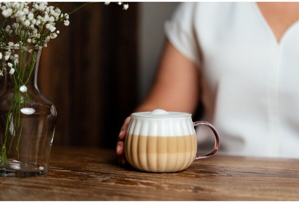 Hrnky na cappuccino v sadě 2 ks 350 ml Tulip – Vialli Design