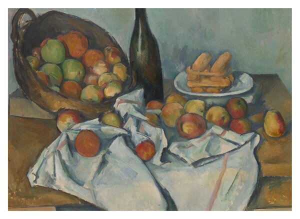 Obraz - Paul Cezanne, The Basket of Apples, reprodukce (70x50 cm)
