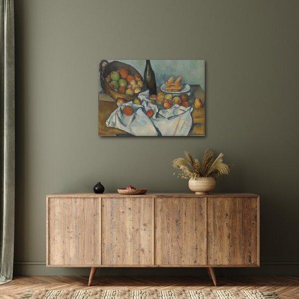 Obraz - Paul Cezanne, The Basket of Apples, reprodukce (70x50 cm)