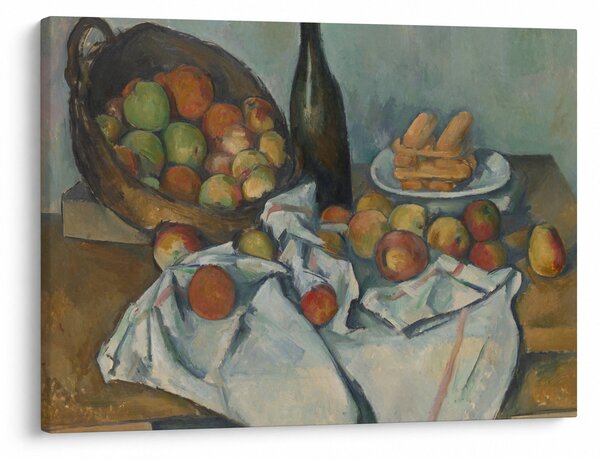 Obraz - Paul Cezanne, The Basket of Apples, reprodukce (70x50 cm)