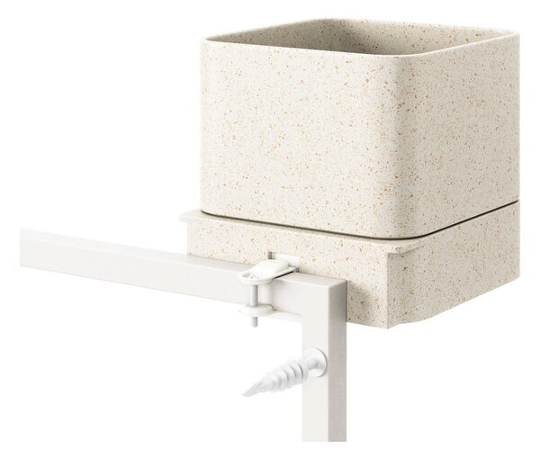 Závěsné plastové květináče na bylinky v sadě 4 ks Cubiko – Umbra