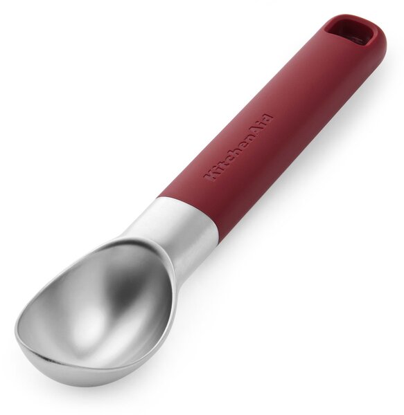 Lžíce na zmrzlinu KitchenAid Classic Collection 21 cm červená KHA117OHEREG