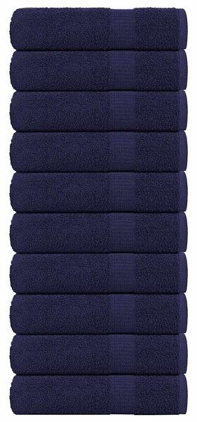 Ručníky FROGN 10 ks tmavě modré 50x100 cm 360 g/m² 136784