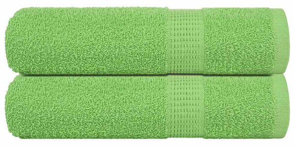Ručníky FROGN 2 ks jablečně zelené 100x150 cm 360 g/m² 137028