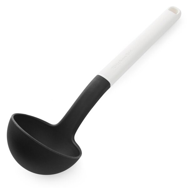 Naběračka KitchenAid Classic Collection 30 cm bílá KHA006OHPNG