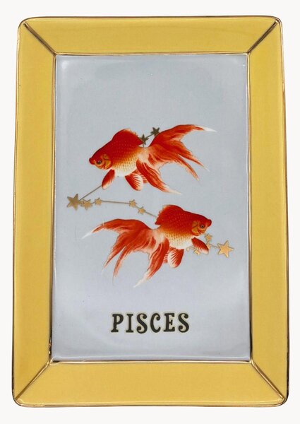 Dekorativní tác z kostního porcelánu Pisces