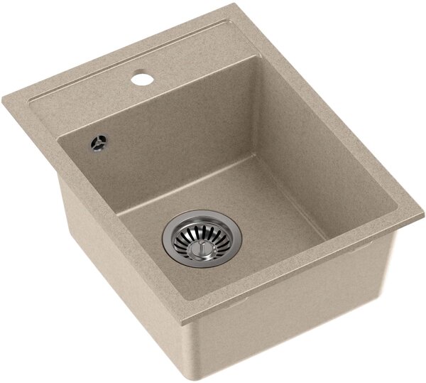 Quadron Johnny dřez graniteq 50x39 cm béžová HCQJ3950BEZK