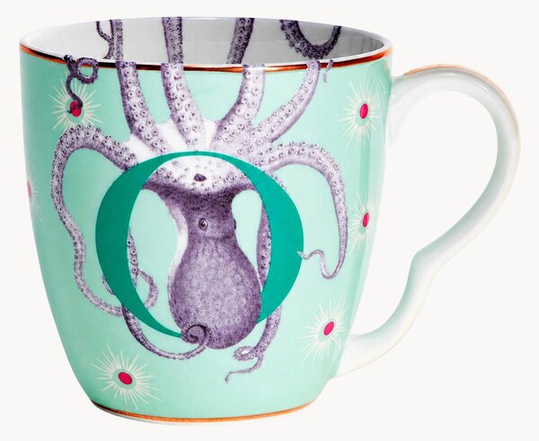 Hrnek z kostního porcelánu Octopus