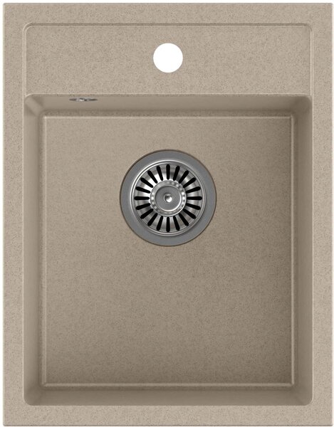 Quadron Johnny dřez graniteq 50x39 cm béžová HCQJ3950BEZK
