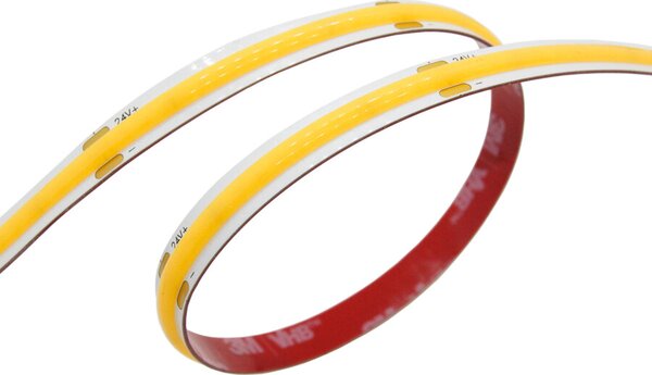 LED pásek COB 4W/m, 24V, IP20, 320LED/m, CRI>90 Barva světla: Teplá bílá, 2700K
