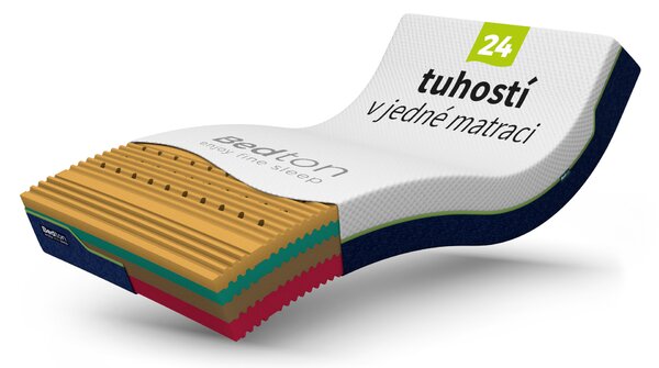 BEDTON MAXREL MEMORY KOMBI 80x200 BAMBOO podšitý rounem