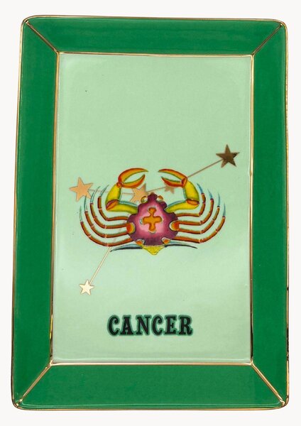 Dekorativní tác z kostního porcelánu Cancer