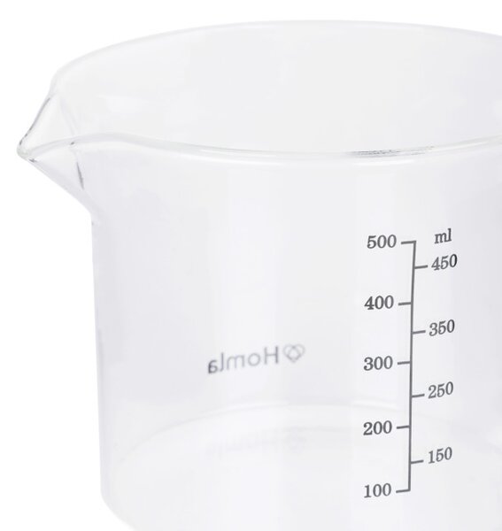 Kuchyňská odměrka MAVIS skleněná, průsvitná 891705 500 ml
