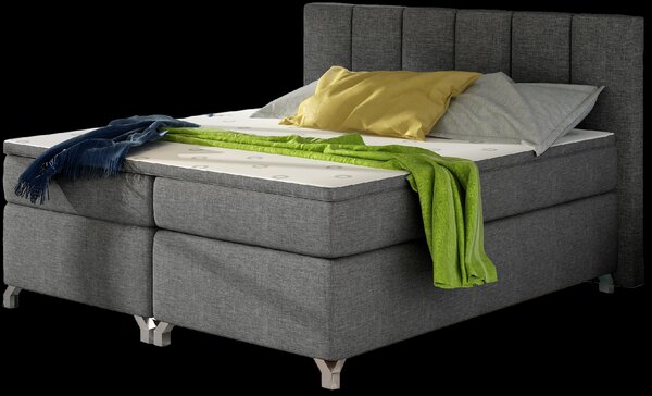 Eltap Čalouněná postel Basilio s úložným prostorem Materiál a barva potahu: Mat Velvet 63 - růžová, Rozměr: 140x200