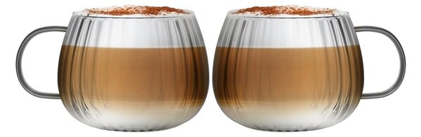 Hrnky na cappuccino v sadě 2 ks 350 ml Tulip – Vialli Design