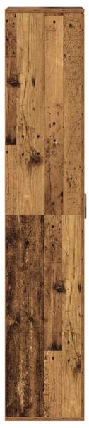 Highboard 60 x 35 x 180 cm Kompozitní dřevo Staré dřevo 3365567