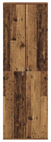 Highboard 60 x 35 x 180 cm Kompozitní dřevo Staré dřevo 3365567