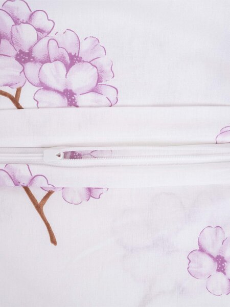 MK Lůžkoviny Francouzské bavlněné povlečení Renforcé - Sakura 220 × 200 cm, 2ks 70 x 90 cm