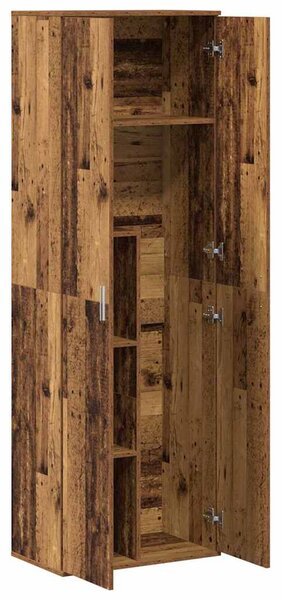 Highboard 60 x 35 x 180 cm Kompozitní dřevo Staré dřevo 3365567