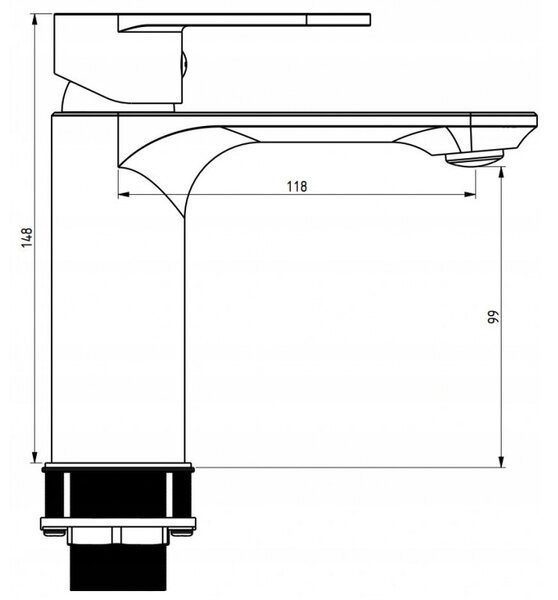 Mexen Milo R40 vanová sada, zlatá - 71303R40-50