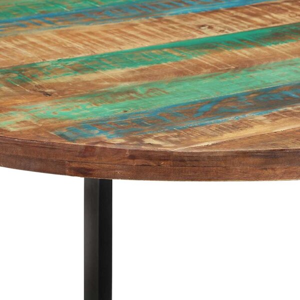 Jídelní stůl 110 x 75 cm masivní recyklované dřevo 338480
