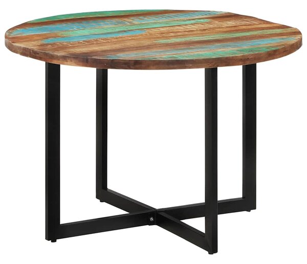 Jídelní stůl 110 x 75 cm masivní recyklované dřevo 338480