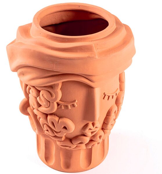 Seletti designové vázy Magna Graecia Terracotta Man