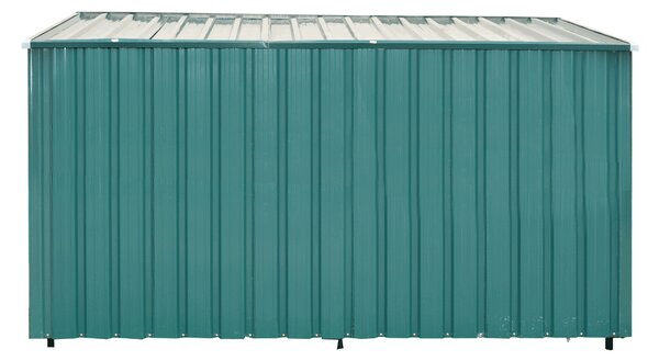 KONDELA Voliéra pro psa, 191,5x125x100 cm, tmavozelená, DOGNY TYP 5