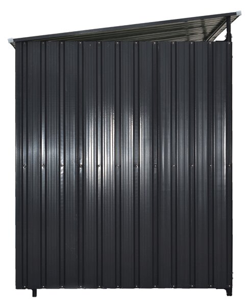 KONDELA Voliéra pro psa, 259x125x148 cm, antracit, DOGNY TYP 3