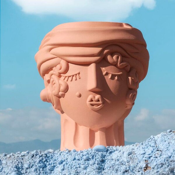 Seletti designové vázy Magna Graecia Terracotta Woman