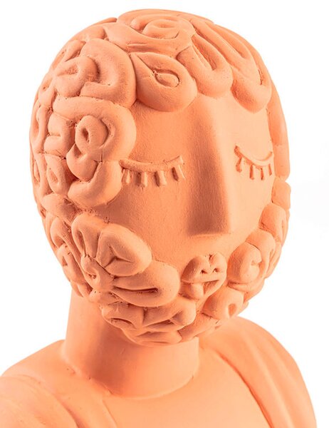 Seletti designové figurky a sochy Magna Graecia Terracotta Bust Man